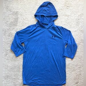Under Armour 3/4 sleeve, hooded shirt